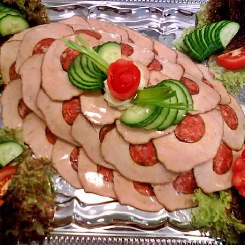 Csabai karajos hidegtál recept