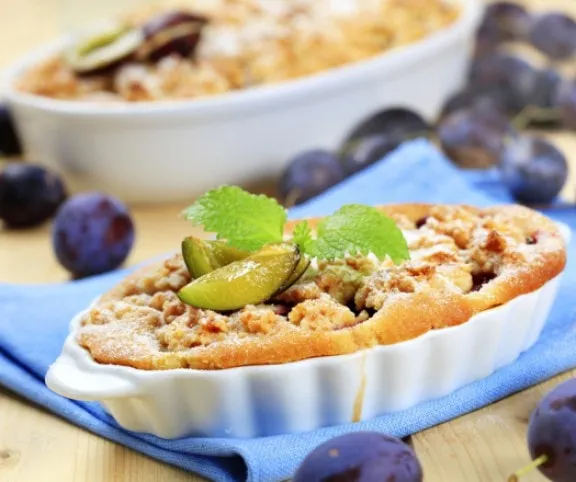 Szilvás túrófelfújt  recept