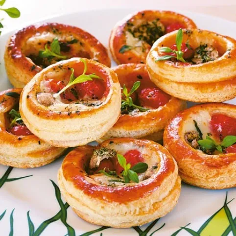 Mozzarellás minipizza recept
