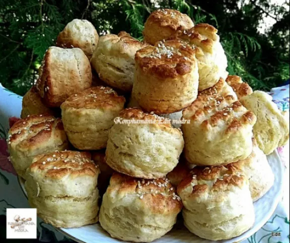 Alföldi tejfölös pogácsa recept