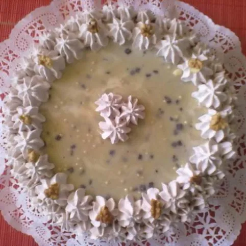 Csokoládés-diós torta recept