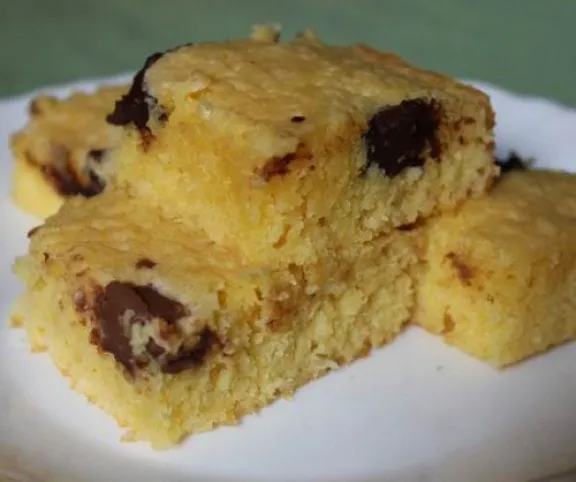 Blondie (fehércsokis brownie) recept