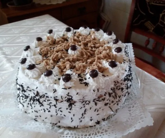 Gesztenyetorta vaníliapudinggal recept