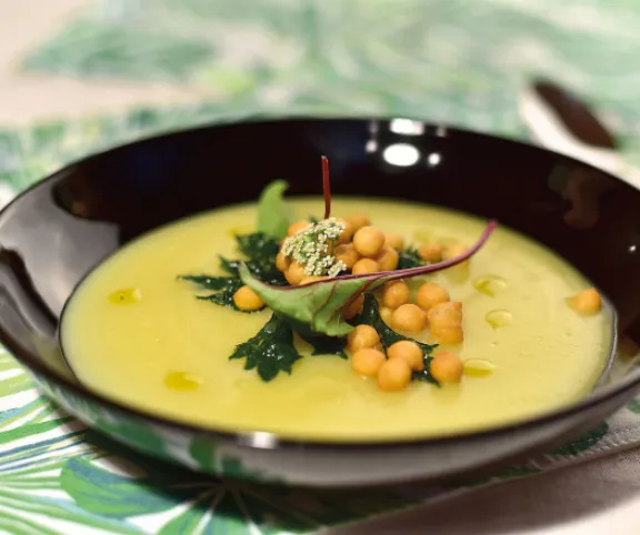 Sajtos burgonyakrémleves recept