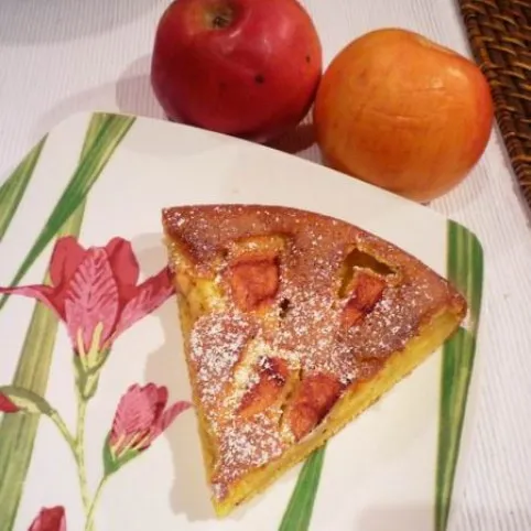 Joghurtos almatorta recept