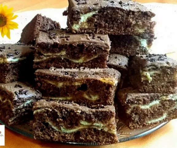 Egyszerű csokis-túrós süti recept