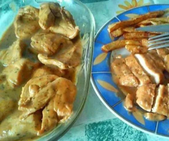 Kefires csirke egyszerűen recept