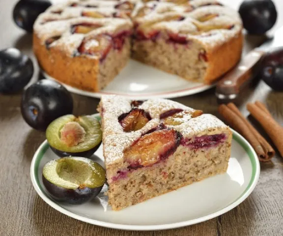 Szilvás-diós sütemény recept