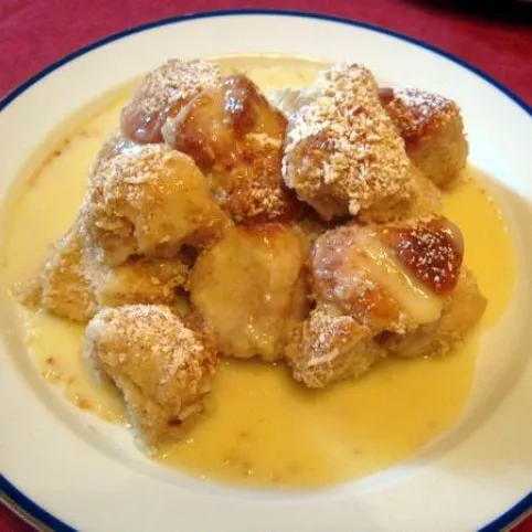 Mandulás aranygaluska recept