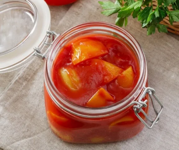 Lecsó-befőtt és paradicsomszósz - házilag! recept