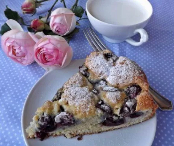 Cseresznyés piskóta recept