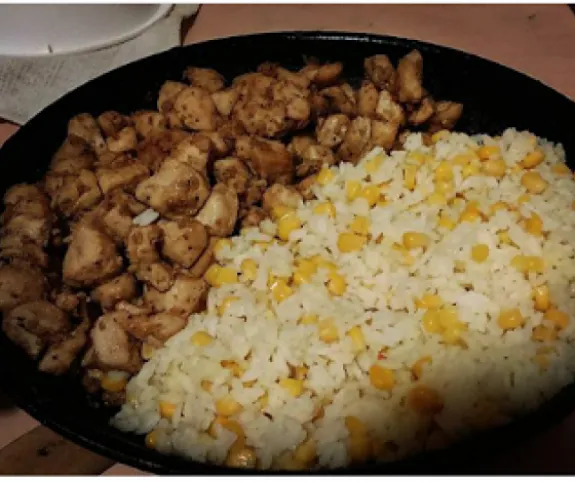 Mustáros csirkemell kukoricás rizzsel recept