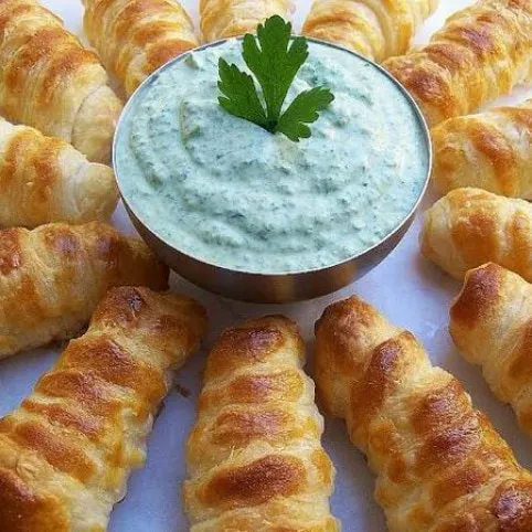 Zöldfűszeres-ricottás roló recept