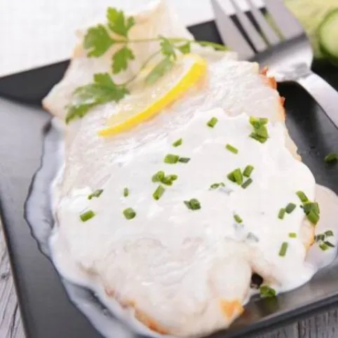 Halszeletek fehérboros szószban recept