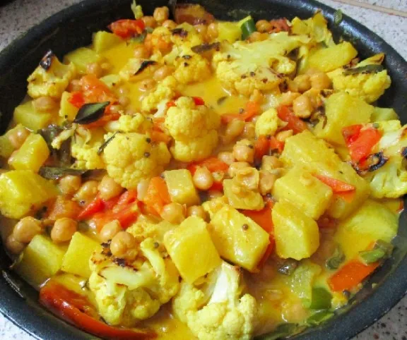 Dél indiai ananász curry recept