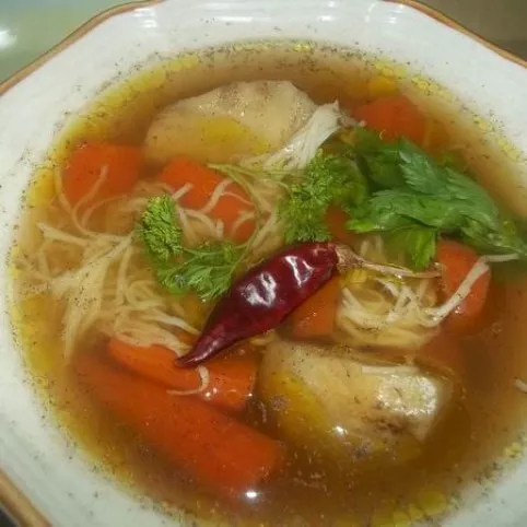 Húsleves kacsafarhátból recept
