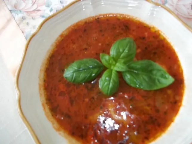 Paradicsomleves olaszosan recept