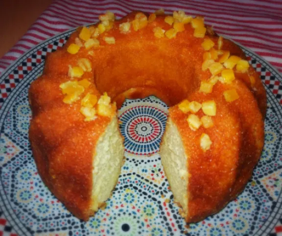 Joghurtos-narancsos kuglóf (Marokkói Meskouta) recept