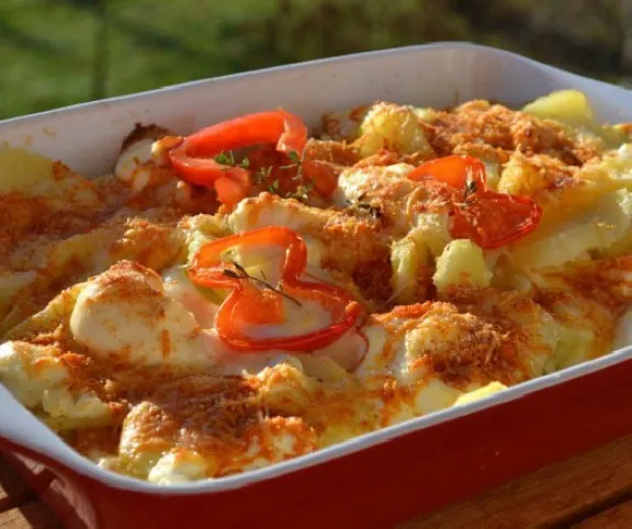 Ínyenc tepsis krumpli recept