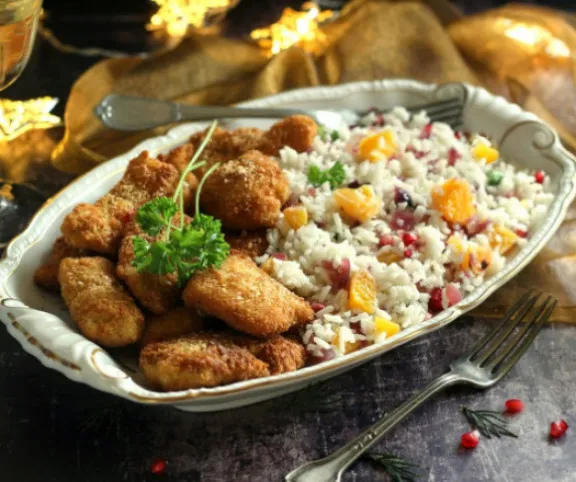 Kókuszos curry bundás harcsafalatok recept