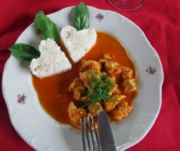 Balkán csirkemellcsíkok ajvárral (gluténmentes) recept