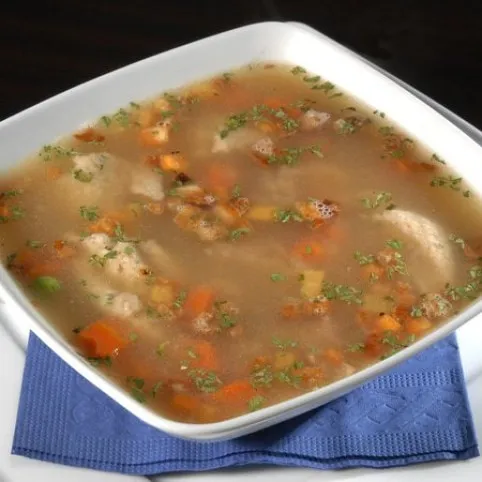 Raguleves libamájas daragaluskával recept