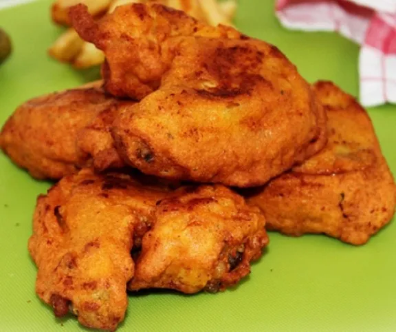 Csirkeszárny fűszeres bundában recept