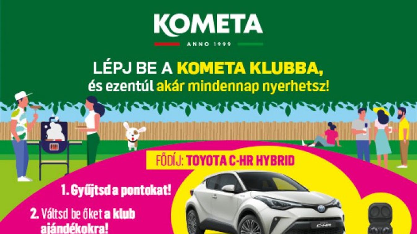 Elstartolt a KOMETA Klub – Csatlakozz te is az értékes ajándékokért!