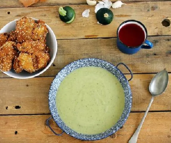 Tejfölös cukkinifőzelék recept