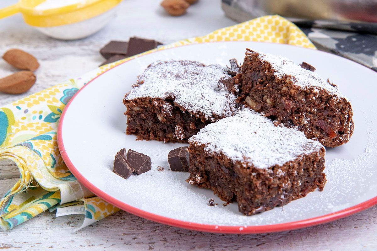 Egyszerű céklás brownie