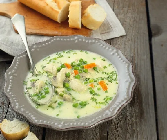 Klasszikus tárkonyos csirkeraguleves recept