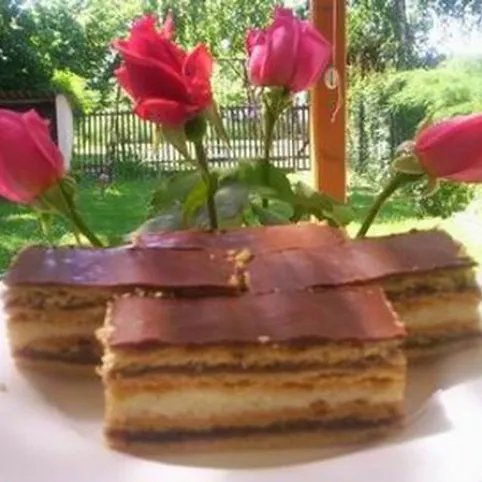 Grízes zserbó recept