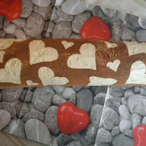 Szives tekercs kávés krémmel töltve recept