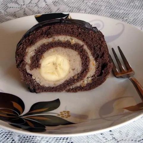 Kacsintgatós gesztenyetekercs recept