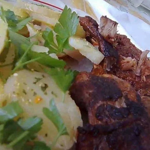 Pácolt nyúl csőben sütve recept