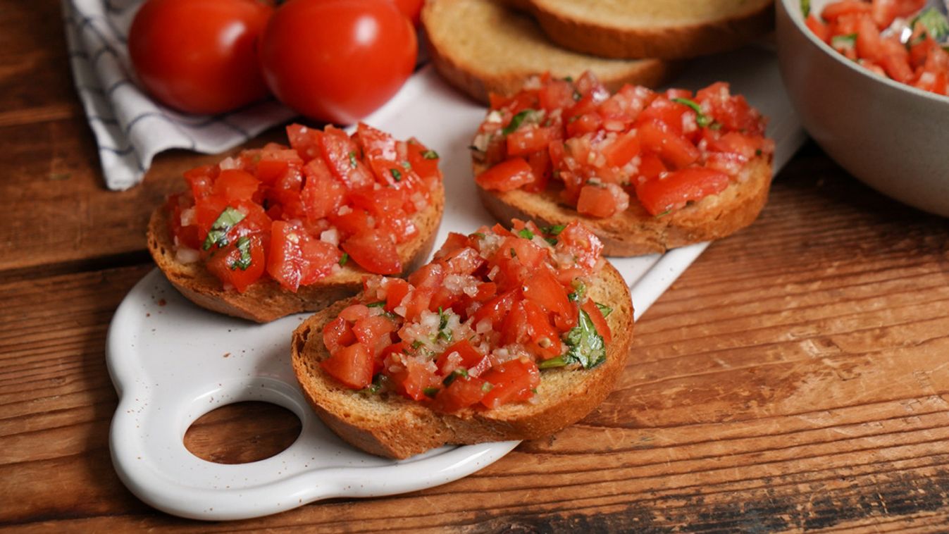 Olasz életérzés a konyhádban! Így lesz tökéletes a bruschetta, az isteni előétel