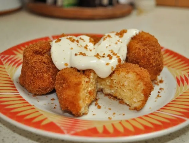 Túrógombóc édes tejföllel recept