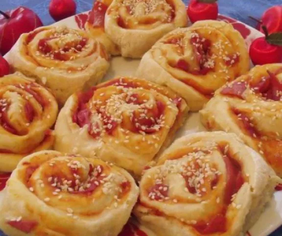 Pizzatekercs IV. recept