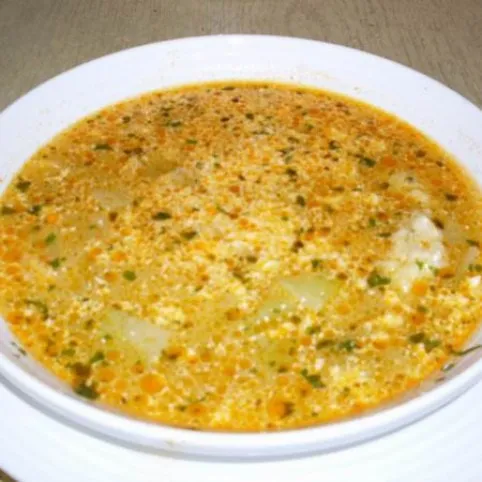 Karalábéleves galuskával II. recept