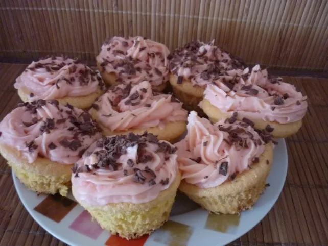 Rózsa muffin recept