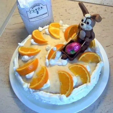 Narancsos húsvéti répatorta recept