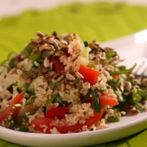 Kuszkuszos saláta recept