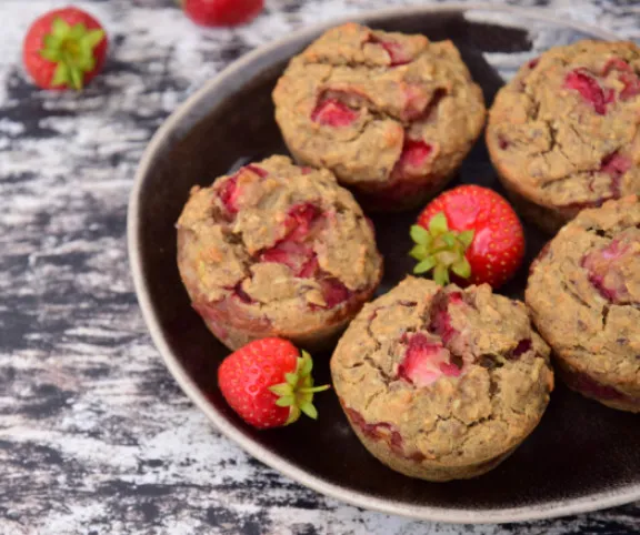 Epres-rizses muffin recept