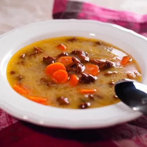 Rókagombás káposztaleves recept