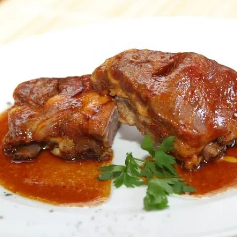 Sült oldalas kicsit másként recept