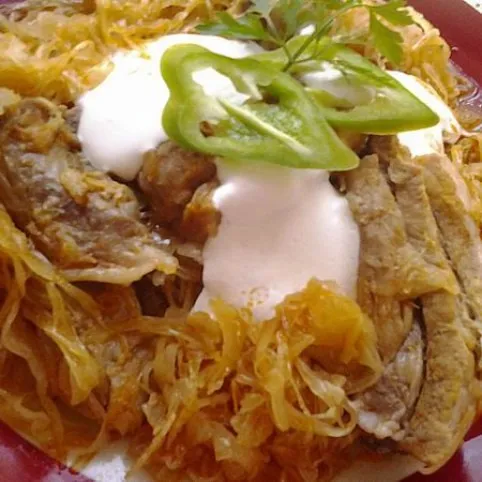 Húsos káposzta oldalassal recept