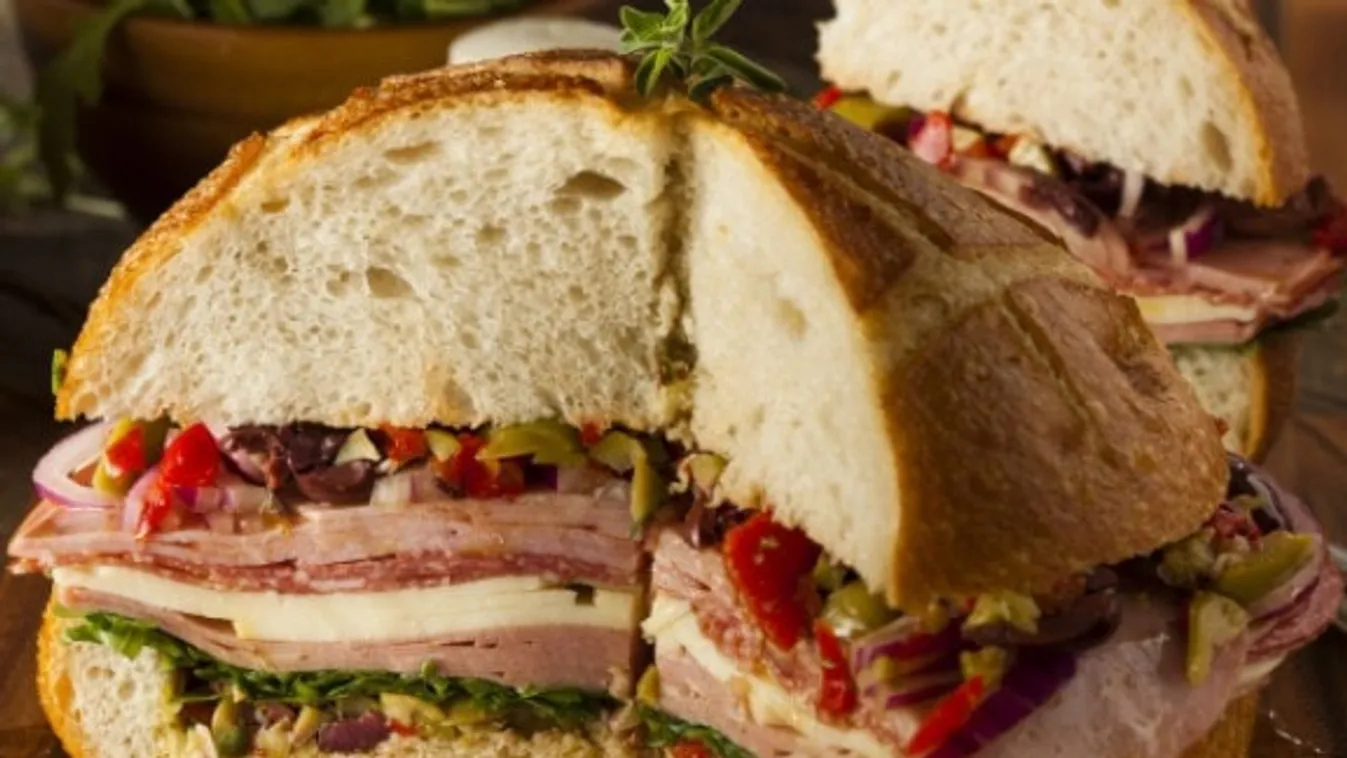 Muffuletta szendvics