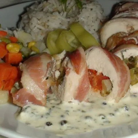 Csirkemell Háromkirályok módra recept