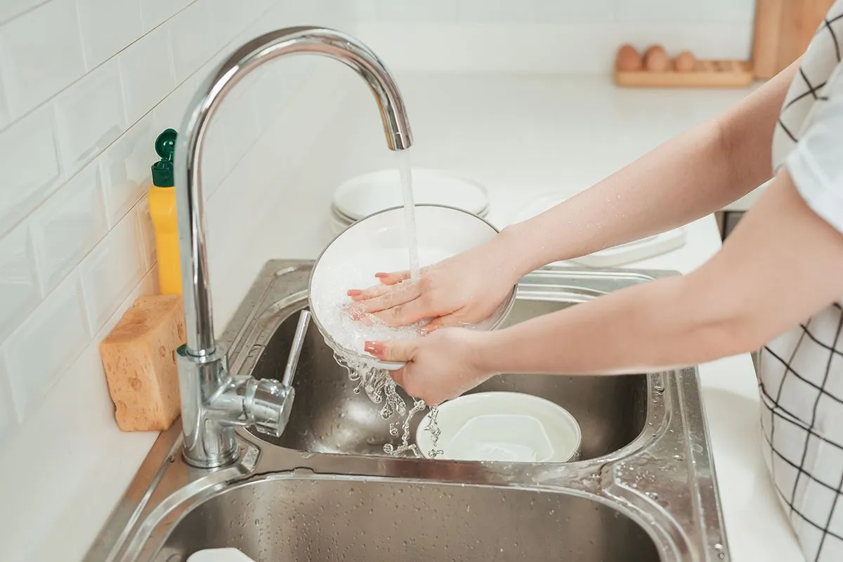 Forró folyó vizet használjunk az öblítéshez /Fotó: Shutterstock