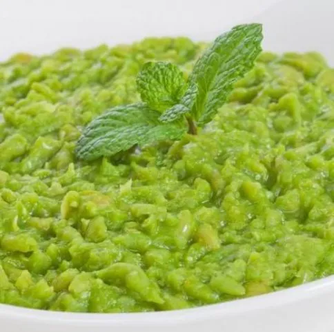 Zöldborsókrém  recept